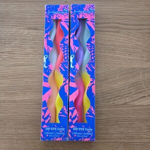 Dip Dye Curly Candles - Multicolor